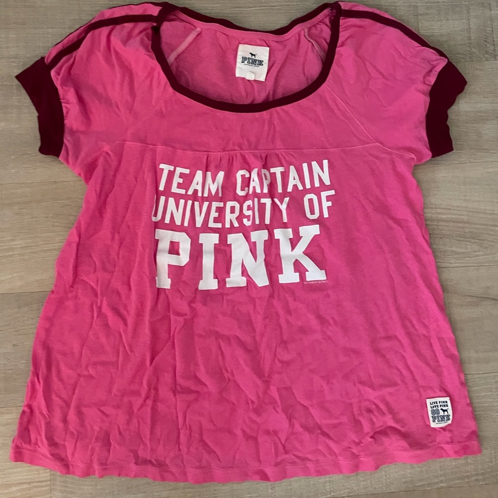 VS PINK RUGBY TEE